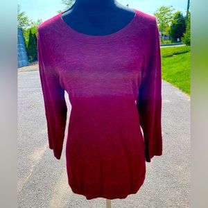 Beautiful Deep Red Gap Sweater